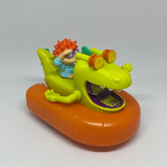 Vintage Rugrats Rare Reptar Wagon Car Vehicle 1998 Viacom - Picture 1 of 9